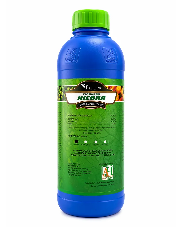 Producto Hierro de Tecnuras Agrícolas