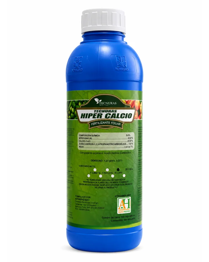 Producto Hiper Calcio de Tecnuras Agrícolas
