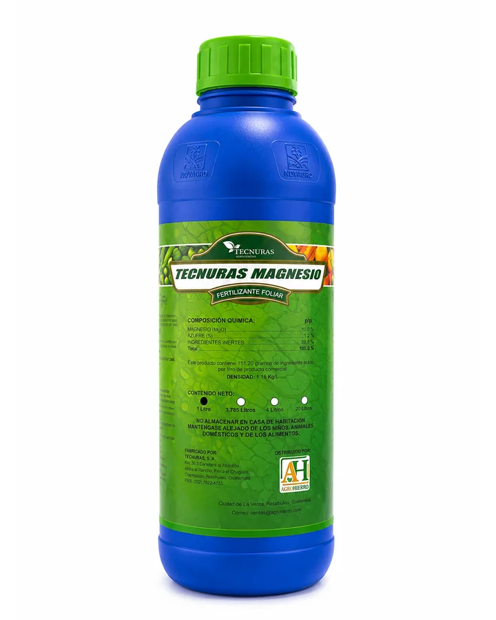 Producto Magnesio de Tecnuras Agrícolas